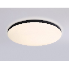 Умный светодиодный светильник FZ2004 BK черный IP54 20W 3000K-6500K+RGB Wi-Fi Алиса/Tuya/Smart Home/Alexa D300*55 (ПДУ ИК)