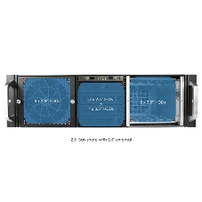 Серверный корпус YCC YRM-36514A0, 3U, E-ATX, w/o PSU, int. 10x3,5