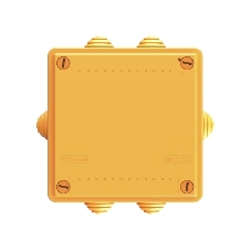 Коробка пластиковая FS с кабельными вводами и клеммниками, IP55,100х100х50 мм, 4р, 450V,6A, 4 мм.кв FSB11404 DKC