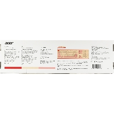 Комплект клавиатура + мышь Acer OCC205 беспроводной USB, 1200 dpi, розовый/бежевый