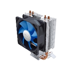 Кулер для процессора DEEPCOOL ICE EDGE MINI FS V2.0 синий, 80 мм, алюминий/медь, 2200 об/мин, 24.7 дБ, 3 pin, 100 Вт, 112 мм