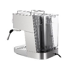 Кофеварка рожковая Maunfeld MF-721S PRO нержавеющая сталь, исп. кофе - молотый/чалды, 1.5 л, 1140 Вт, 15 бар