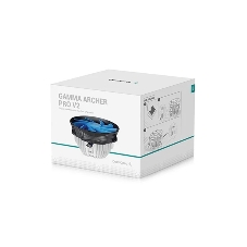 Кулер для процессора DEEPCOOL GAMMA ARCHER PRO V2 черный/синий, 120 мм, алюминий/медь, 1600 об/мин, 21 дБ, 4 pin, 110 Вт, 65.5 мм