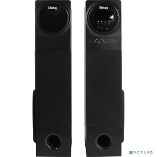 Акустическая система Dialog Progressive AP-2300 черный 2.0 (80W RMS, BT, FM, USB, SD, беспр.микрофон,ДУ)