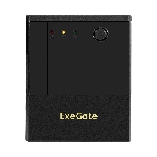 Источник бесперебойного питания ExeGate SpecialPro UNB-1000.LED.AVR.8C13 (1000VA/700W, LED, AVR, 8*C13, батарея 12V 7.2Ah - 2 шт., металлический корпус, Black)