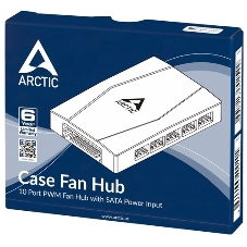 Хаб для 10 вентиляторов корпуса ПК Arctic Case Fan Hub 10 PWM Fan (ACFAN00175A) (702522)