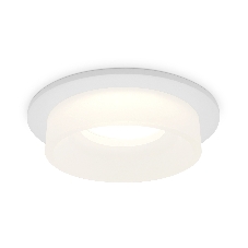 Светильник Ambrella light TN1311 SWH/FR белый песок/белый матовый GU5.3 D98*45