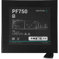 Блок питания Deepcool/GamerStorm PF750, 750Вт, 80 PLUS, 120мм, немодульный, черный