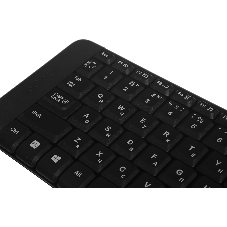 Комплект клавиатура+мышь Logitech MK220 беспроводной, USB, 1000 DPI, чёрный