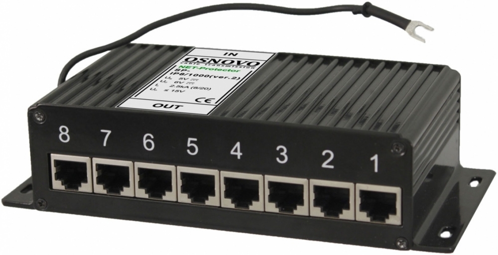 Грозозащита Osnovo SP-IP8/1000(ver2)