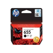 Картридж струйный HP 655 CZ109AE черный для HP DJ IA 3525/4615/4625/5525/6525 (550стр.)
