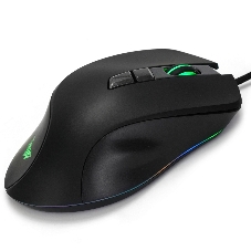 Мышь проводная Crown CMGM-903 черный, 7000 dpi, USB, кнопки - 7