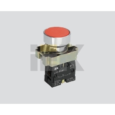 Кнопка управления LAY5-BA51 без подсветки желтая 1з BBT60-BA-K05 IEK