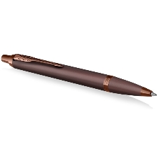 Ручка шариковая Parker IM Monochrome K328 (2190514) Burgundy PVD, M, синие чернила, подарочная коробка
