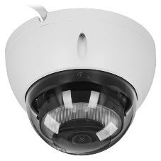 Уличная купольная IP-видеокамера Dahua DH-IPC-HDBW2449EP-S-IL-0280B Smart Dual Light с ИИ 4Мп, 1/2.9” CMOS, объектив 2.8мм, видеоаналитика, ИК до 30м, LED до 30м, IP67, корпус: металл