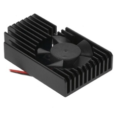 Кулер с радиатором QUMO, Raspberry Pi 4, черный (RS019)