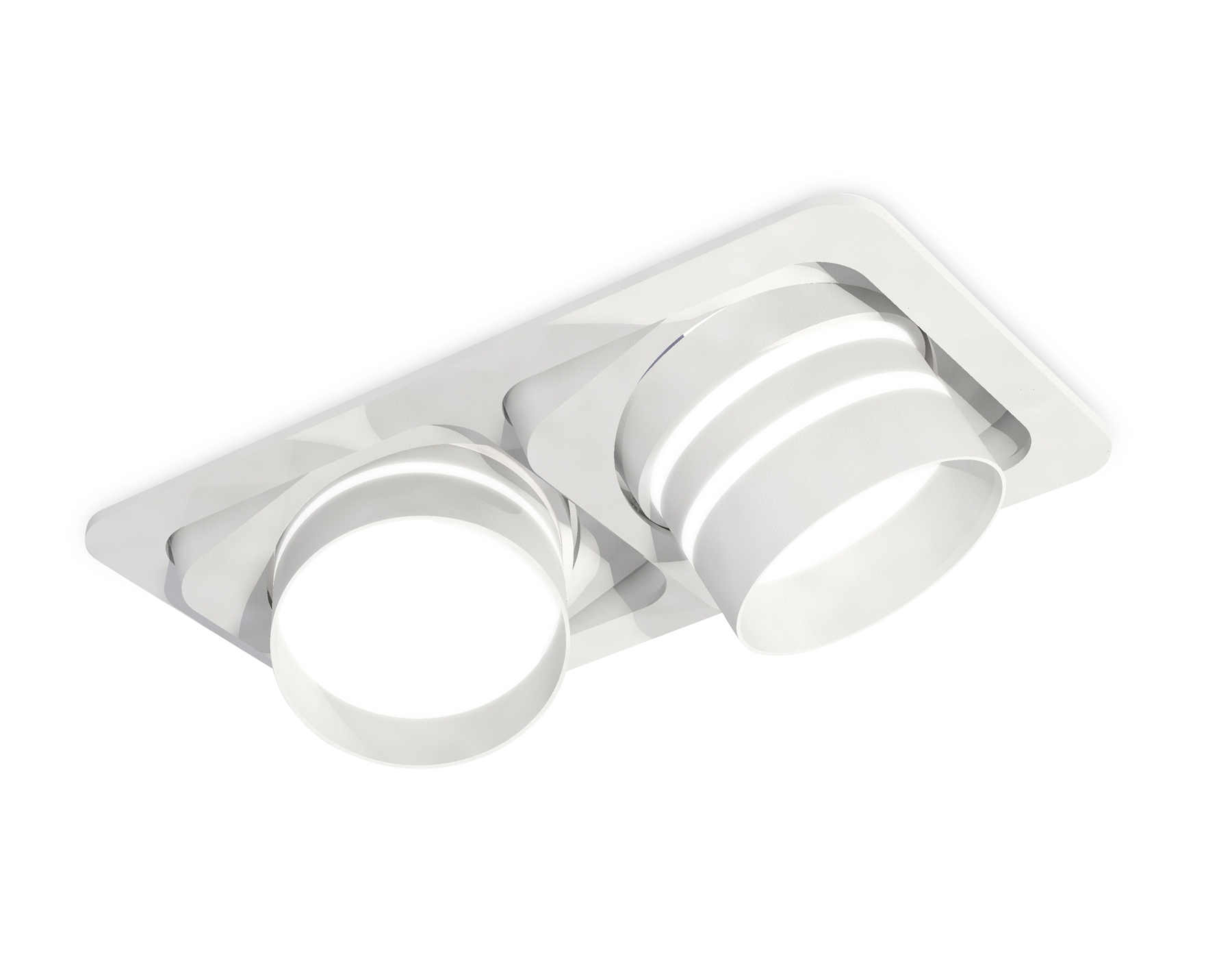 Комплект встраиваемого поворотного светильника Ambrella light XC7663082 SWH/FR белый песок/белый матовый MR16 GU5.3 (C7663, N7141)