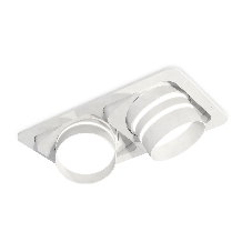Комплект встраиваемого поворотного светильника Ambrella light XC7663082 SWH/FR белый песок/белый матовый MR16 GU5.3 (C7663, N7141)