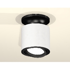 Светильник Ambrella Light XS7401081 SWH/PBK белый песок/черный полированный MR16 GU5.3 (N7926, C7401, N7002)
