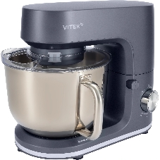Миксер Vitek VT-PM0660 серый, стационарный, 2000 Вт, 6 л, 6 скоростей