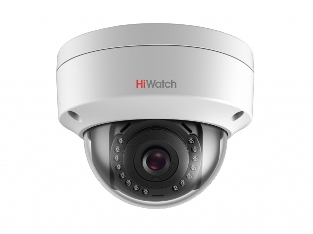 Видеокамера IP HiWatch DS-I402(C) 2.8-2.8мм цветная корп.:белый