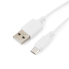 Кабель USB2.0 Pro Cablexpert CC-mUSB2-AMBM-6W, AM/microBM 5P, 1.8м, экран, белый, пакет