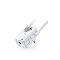 Сетевой адаптер TP-Link SOHO TL-WA860RE 300Mbps Wireless N Wall Plugged Range Extender with AC Passthrough, QCA(Atheros), 2T2R, 2.4GHz, 802.11b/g/n, 1 10/100Mbps LAN port, Range Extender button, Range Extender mode, suppo поставляется без кабеля RJ-45