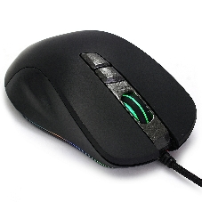 Мышь проводная Crown CMGM-903 черный, 7000 dpi, USB, кнопки - 7