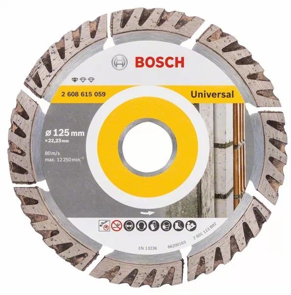 Алмазный диск Bosch 2608615059 Stf Universal 125-22,23