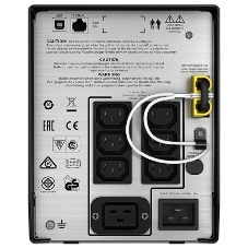 Источник бесперебойного питания APC Smart-UPS C SMC2000I/2000ВА/1300Вт/1 х IEC 320 C19 (компьютерная), 6 х IEC 320 C13 (компьютерная)