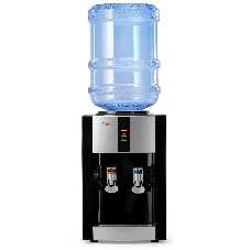 Кулер для воды AEL TD-AEL-47, верхняя загрузка, нагрев 90 °С, охлаждение 15 °С, черный/серебристый