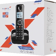 Телефон беспроводной TEXET TX-D5605A черный