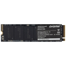 Накопитель SSD Digma Mega S3 DGSM3001TS33T, 1Tb, PCIe 3.0 x4, M.2 2280, NVMe, R/W 2130/1720