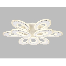 Потолочный светодиодный светильник FA8933/6+3 WH/CH белый/хром 255W 3000K-6400K 740*660*120 (ПДУ РАДИО 2.4G)
