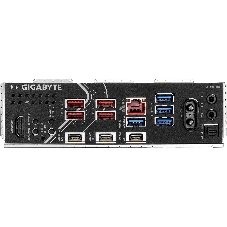 Материнская плата Gigabyte X870E EAGLE X3D WIFI7, AM5, AMD X870E, 4xDDR5, 4xSATA, 4xM.2, 1xPCIe 5.0 x16, 1xPCIe 4.0 x16, 1xPCIe 3.0 x16, 1xHDMI, 1x5Gb LAN, Wi-Fi 7, Bluetooth 5.4, 2xUSB-C 40Gbps (USB4), 1xUSB-C 10Gbps, 4xUSB-A 10Gbps, 4xUSB-A 5Gbps, 3x3.5 мм + S/PDIF оптический, 7.1, чёрный, с подсветкой, ATX