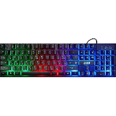 Комплект клавиатура+мышь Defender Aura MKP-117 проводной, USB, 2400 DPI, черный