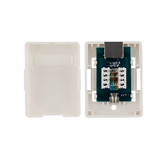 Рoзетка компьютерная внешняя Rexant 1-порт RJ-45 (8P8C), FTP экранированная, категория 6