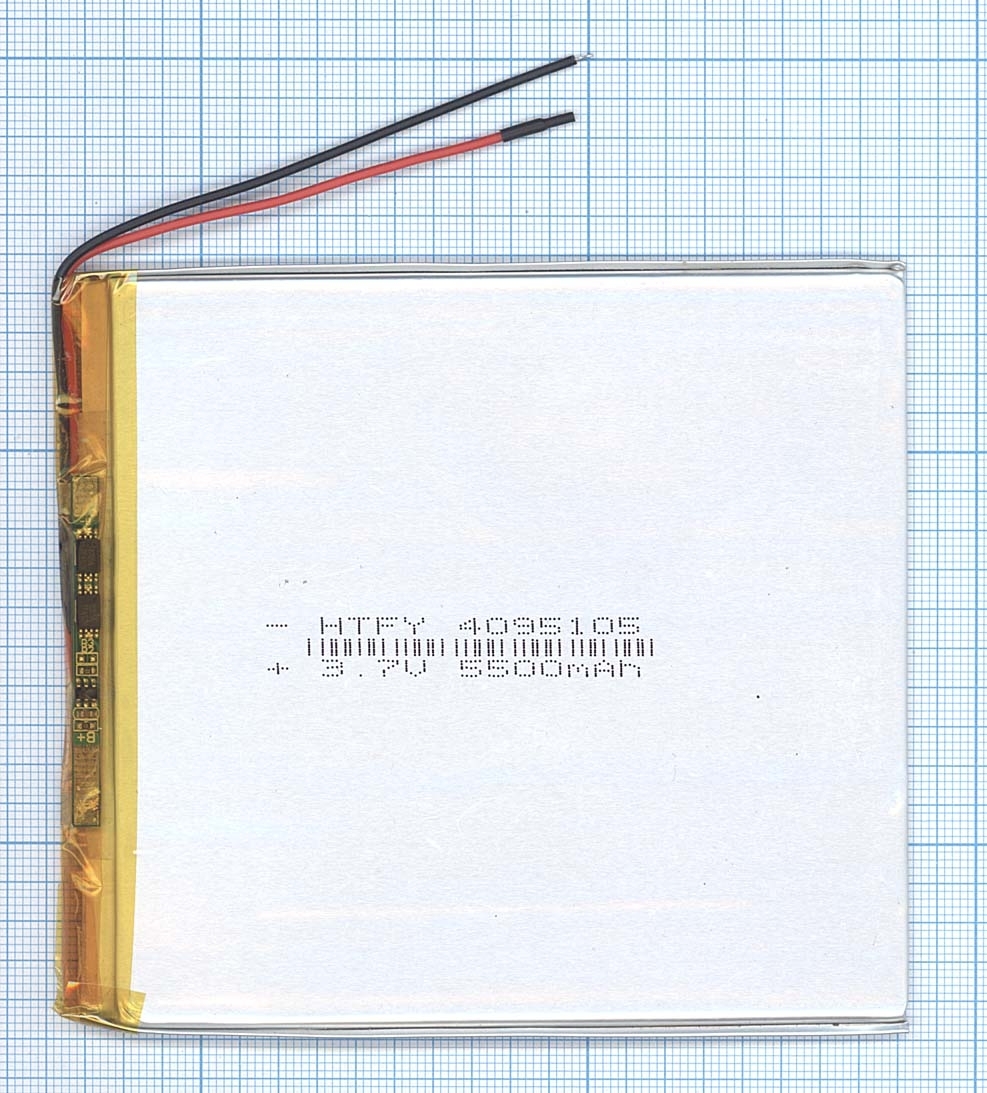 Аккумулятор Li-Pol (батарея) 4x95x105мм 2pin 3.7V/5500mAh