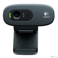 Веб-камера Logitech C270 HD 1280x720, 30 кадр/с, USB Type-A, микрофон (шумоподавление), автоосвещение, универсальное крепление