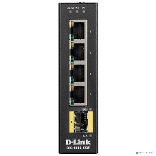 Коммутатор D-Link DIS-100G-5SW/A1A, 4×1 Гбит/с + 1×1 Гбит/с SFP, неуправляемый