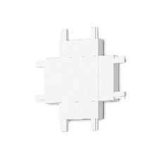 Коннектор для накладного шинопровода 46*46*6 GV1124 WH белый X-образный