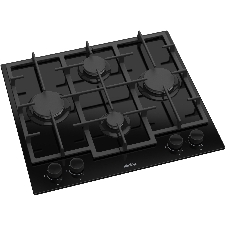 Газовая варочная поверхность Korting HGG 6301 CN, 4 конфорки, стекло, 8800 Вт
