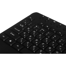 Клавиатура Oklick K257W беспроводная, радиоканал, чёрный