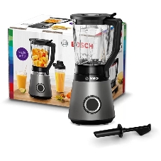 Блендер стационарный Bosch MMB6172S серебристый, 1200 Вт, плавная регулировка