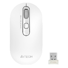 Мышь беспроводная A4Tech Fstyler FG20 белый, 2000 dpi, радиоканал, USB, кнопки - 4