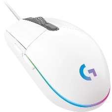 Мышь проводная Logitech G102 LIGHTSYNC белый, 8000 dpi, USB, кнопки - 6