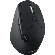 Мышь беспроводная Logitech M720 Triathlon черный, 1000 dpi, радиоканал, Bluetooth, USB, кнопки - 8