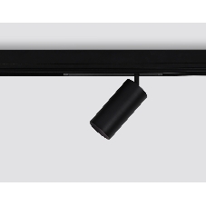 Управляемый светодиодный светильник для шинопровода Magnetic Ambrella light GL1232 BK черный IP20 24W 3000K-6400K 220V 36° D65*140 (Без ПДУ)