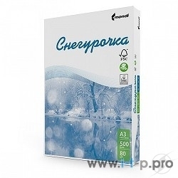 бумага Бумага офисная СНЕГУРОЧКА 96% А4 80г/м 500л (отпускается коробками по 5 пачек в коробке)