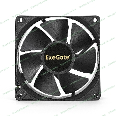Вентилятор для корпуса ExeGate ExtraSilent ES08025H3P черный, 80 мм, 2000 об/мин, 19 дБ, 3 pin